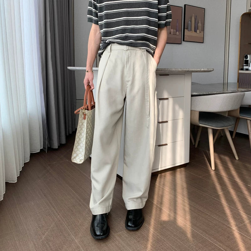 6201307139714,6201307139715,6201307139716, Flowy Wide-Leg Casual Tencel Pants