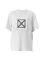 Geometric Patchwork Loose Fit Short Sleeve Shirt 5