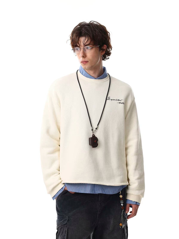 Graffiti Graphic Crew Neck Sweatshirt 2