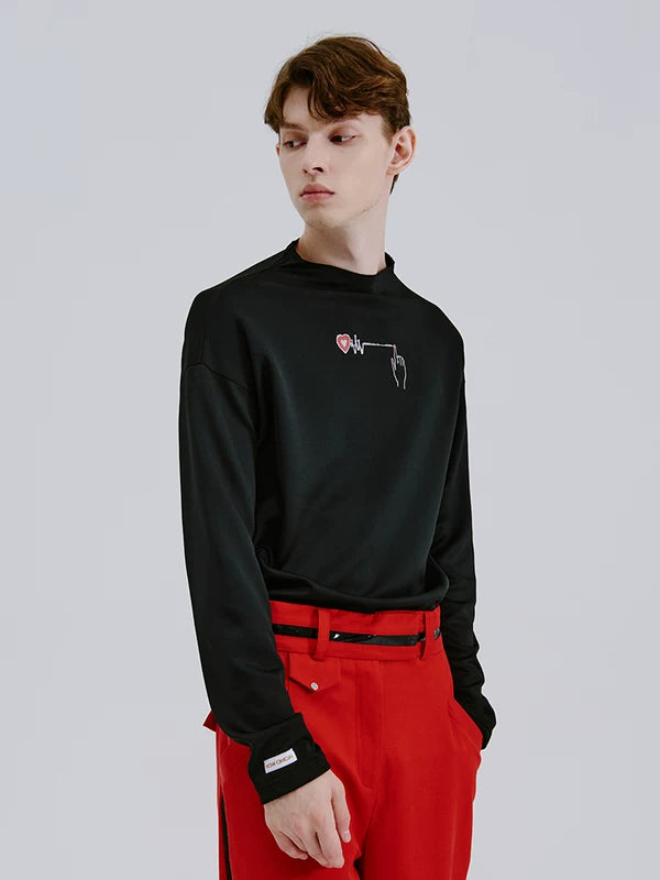 Graphic Long Sleeve Pullover Hoodie 2