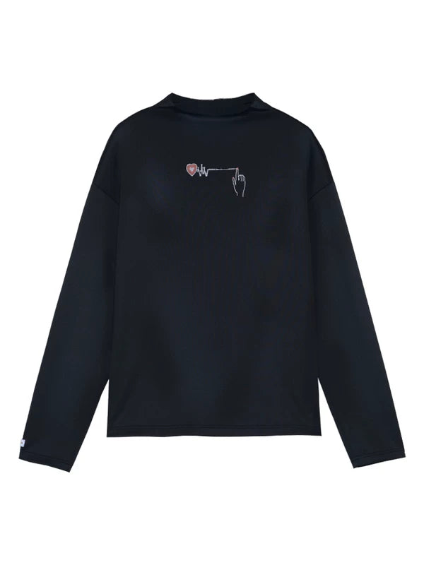 Graphic Long Sleeve Pullover Hoodie 5