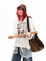 Graphic Print Long Sleeve Pullover Shirt 3