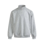 5869687775199,5869687775200,5869687775201,5869687775202, Half-Zip Stand Collar Oversized Sweatshirt