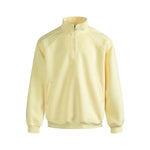 5869687775207,5869687775208,5869687775209,5869687775210, Half-Zip Stand Collar Oversized Sweatshirt