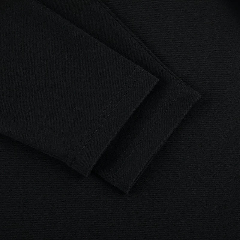 Heavyweight Cotton Fitted Long-Sleeve T-Shirt 3