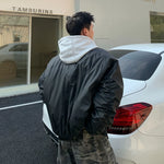 Heavyweight Streetwear Stand-Collar Bomber Jacket 5