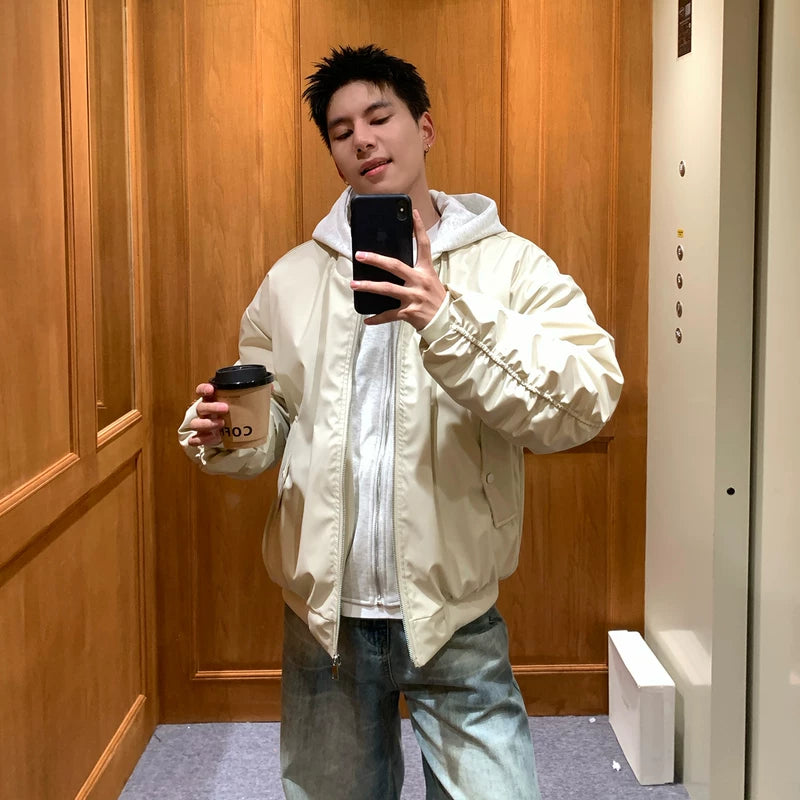 1627207:30155,6010584677168,1627207:30155,6010584677167,1627207:30155,6010584677169,1627207:30155,6010584677166,1627207:30155,6010584677170,6010584677168,6010584677167,6010584677169,6010584677166,6010584677170, Heavyweight Streetwear Stand-Collar Bomber Jacket