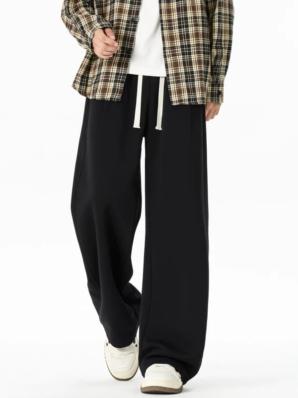 Heavyweight Wide Leg Fleece Sweatpants 4