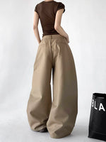 High Waist Extra Wide Leg Pants 3