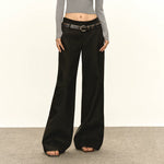 High Waist Loose Fit Wide Leg Pants 2