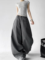 High Waist Wide Leg Casual Pants 4