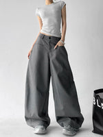 High Waist Wide Leg Casual Pants 5