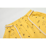 High-Waisted Cartoon Print Wide-Leg Pants 3