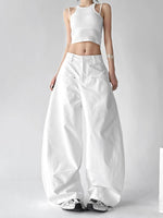 High Waisted Extra Wide Leg Pants 2