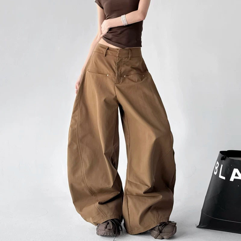 6033293213538,6033293213539,6033293213540,6033293213541,6033293213542,6033293213543,6033293213544,6033293213545, High Waisted Extra Wide Leg Pants