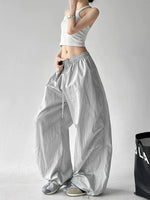 High Waisted Loose Wide Leg Casual Pants 2