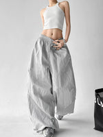 High Waisted Loose Wide Leg Casual Pants 3