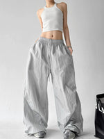 High Waisted Loose Wide Leg Casual Pants 5