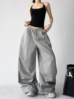 High Waisted Oversized Wide Leg Pants 3