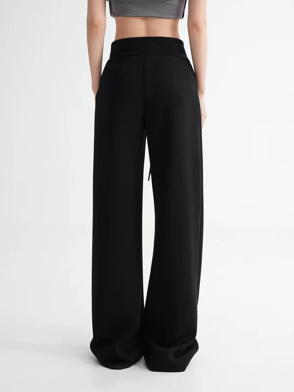 High-Waisted Wide Leg Knit Pants 4