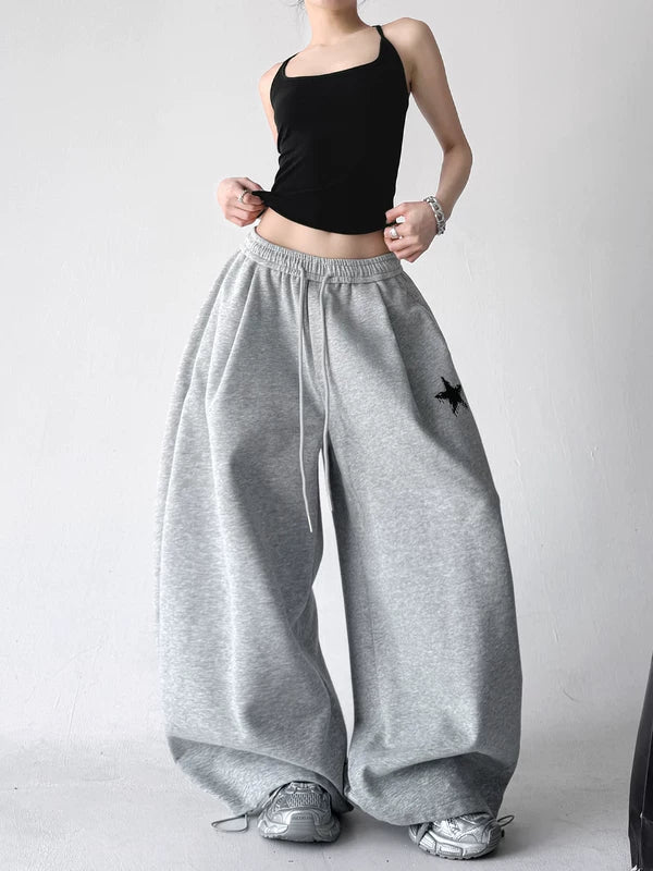 High Waisted Wide Leg Sweatpants 4