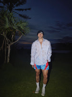 Hollow Floral Long Sleeve Casual Shirt 4