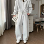6192728619150,6192728619154,6192728619158, Hooded Cardigan Jacket and Pants Set