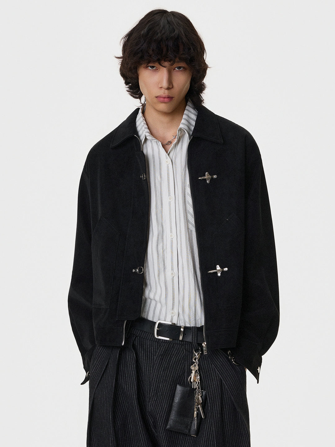 Retro Suede Work Jacket