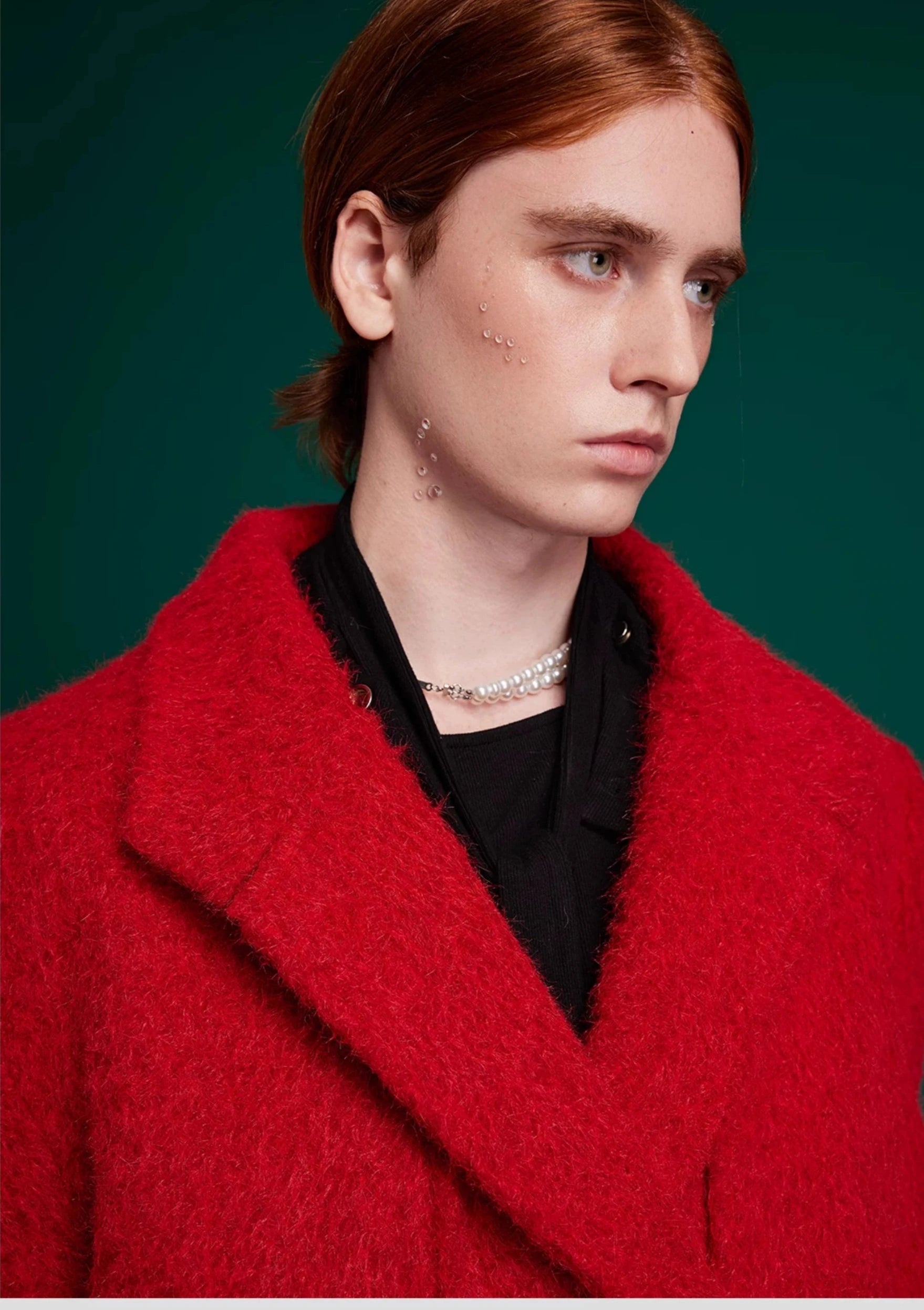 Splicing Deconstructed Wool Coat