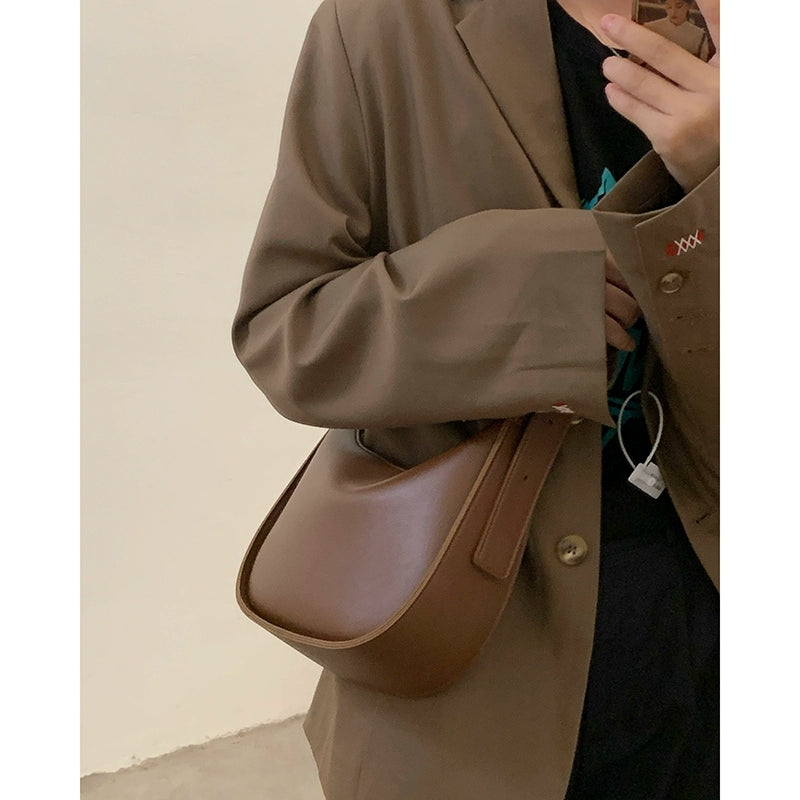 Saddle Shoulder Crossbody Messenger Bag