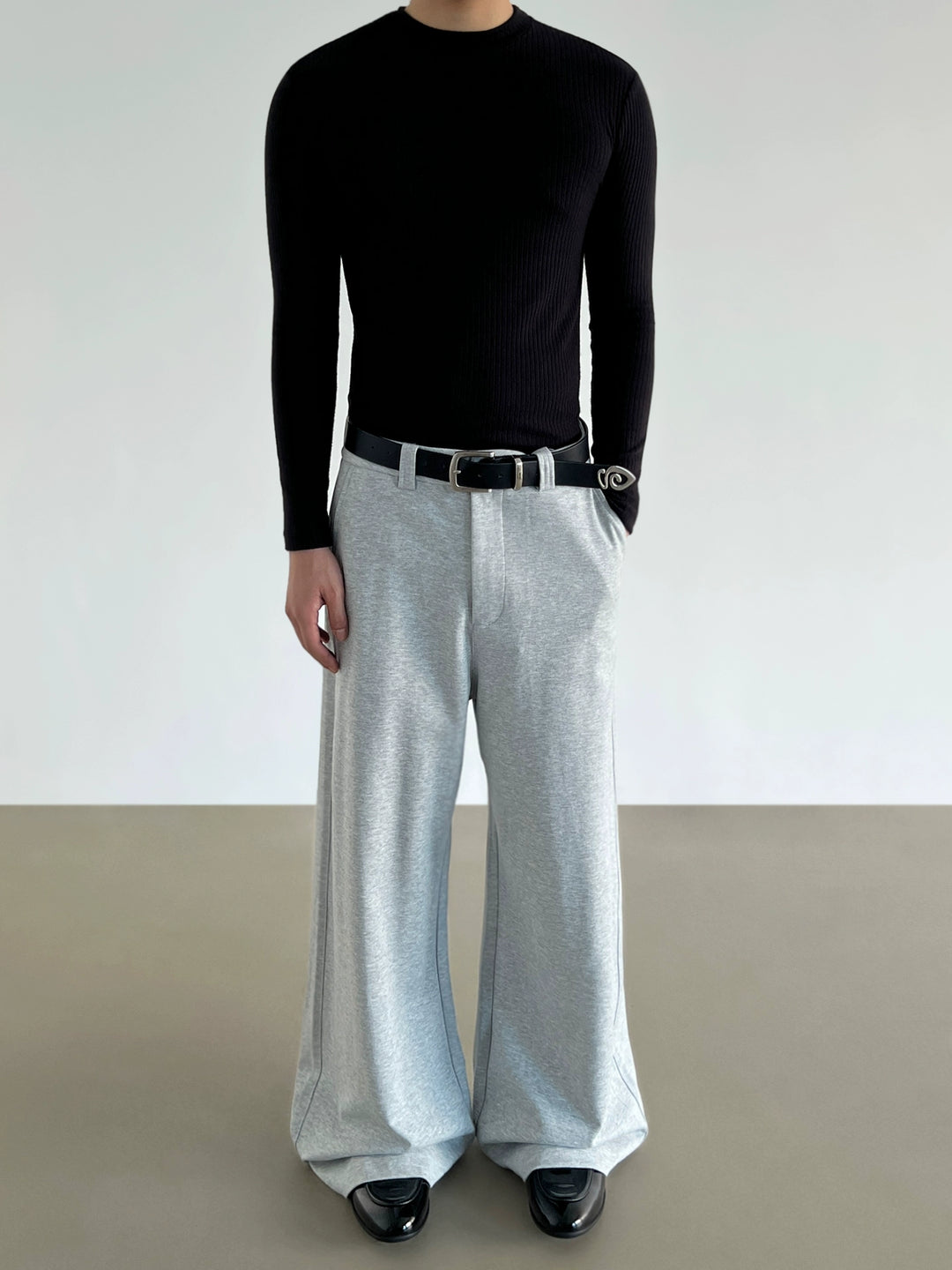 Loose Drape Casual Sweatpants
