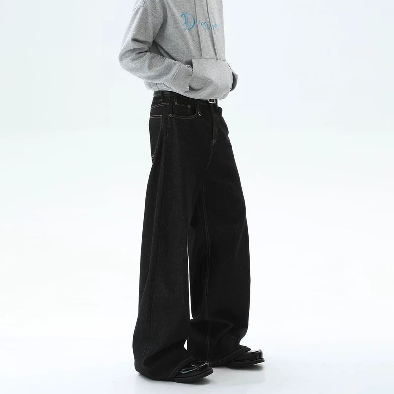 Vintage Loose Fit Raw Denim Pants
