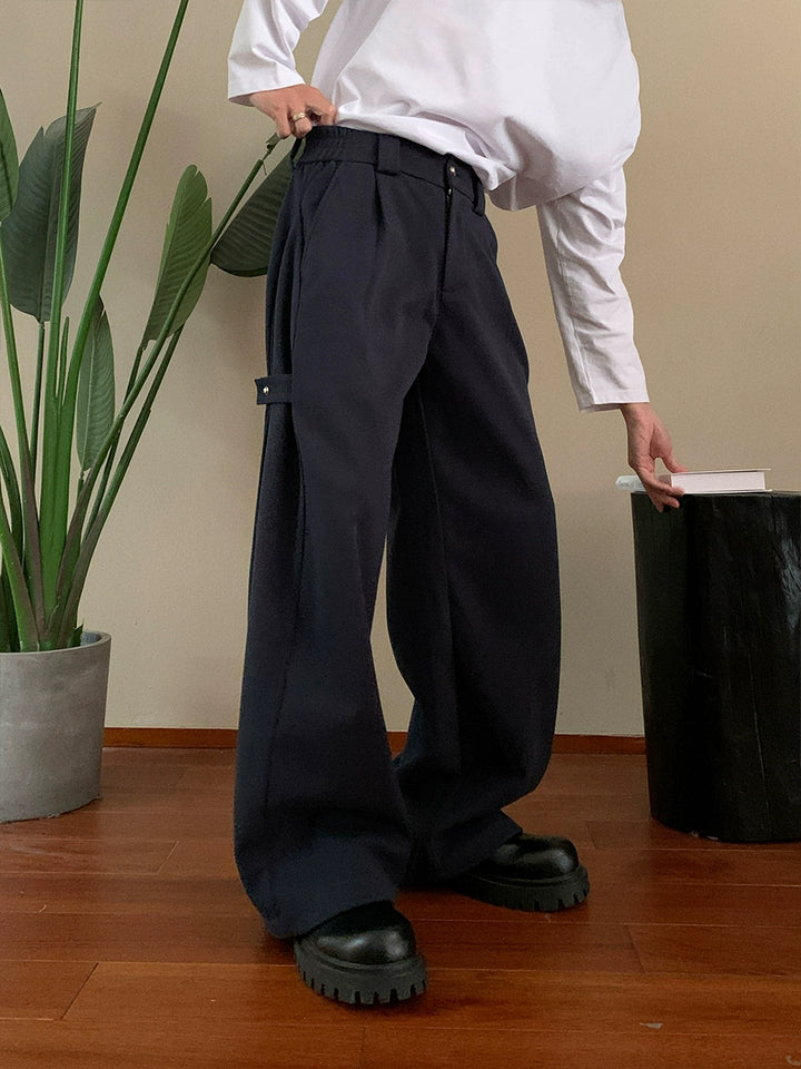 Elastisk talje løse casual bukser 