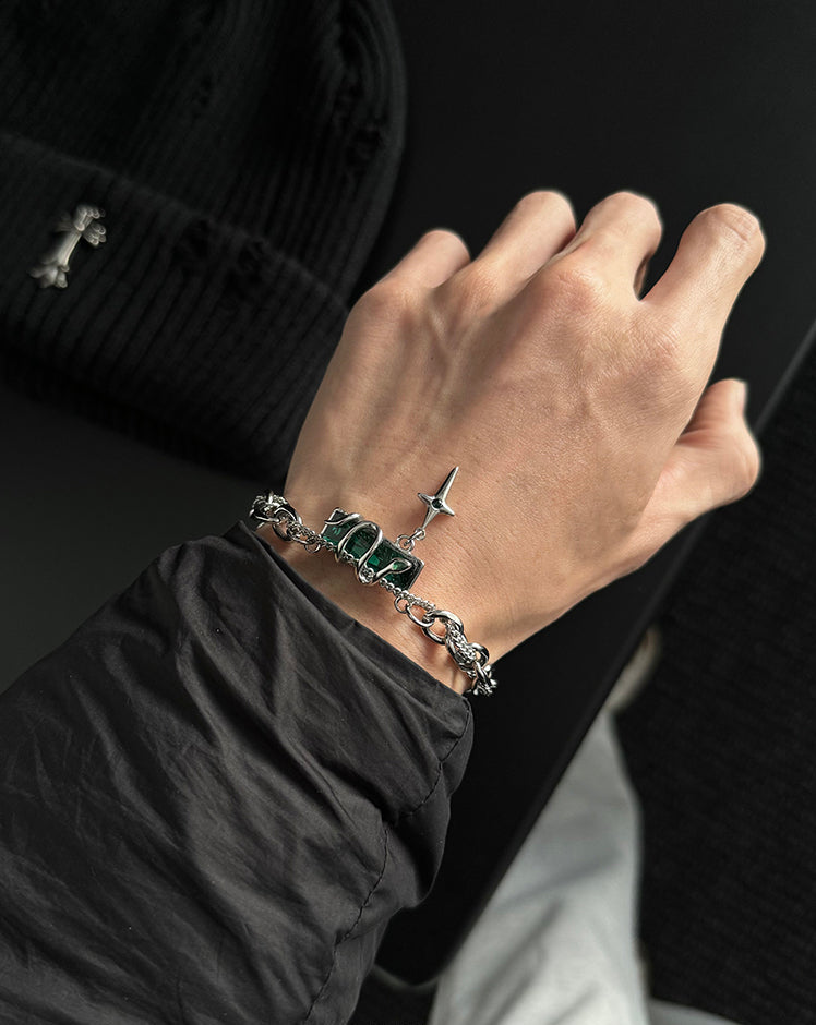 Snake Chain Titanium Steel Bracelet
