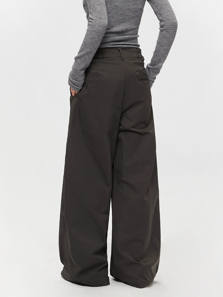 Loose High Waist Wide Leg Pants