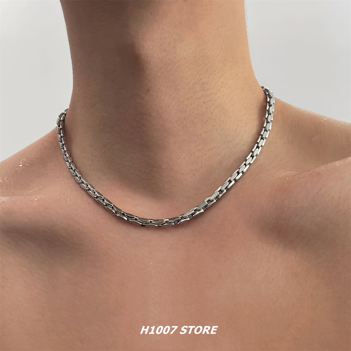 Titanium Steel Hip-hop Necklace