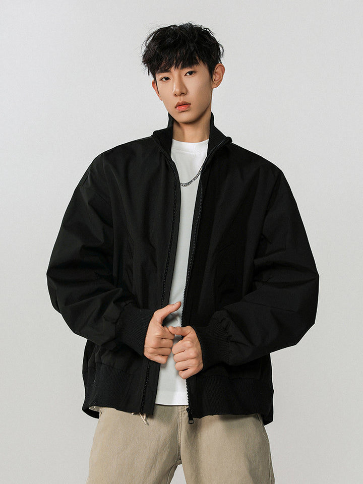Vielseitige Lockere Passform Bomberjacke 