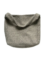 Grey Crossbody Shopping Bag