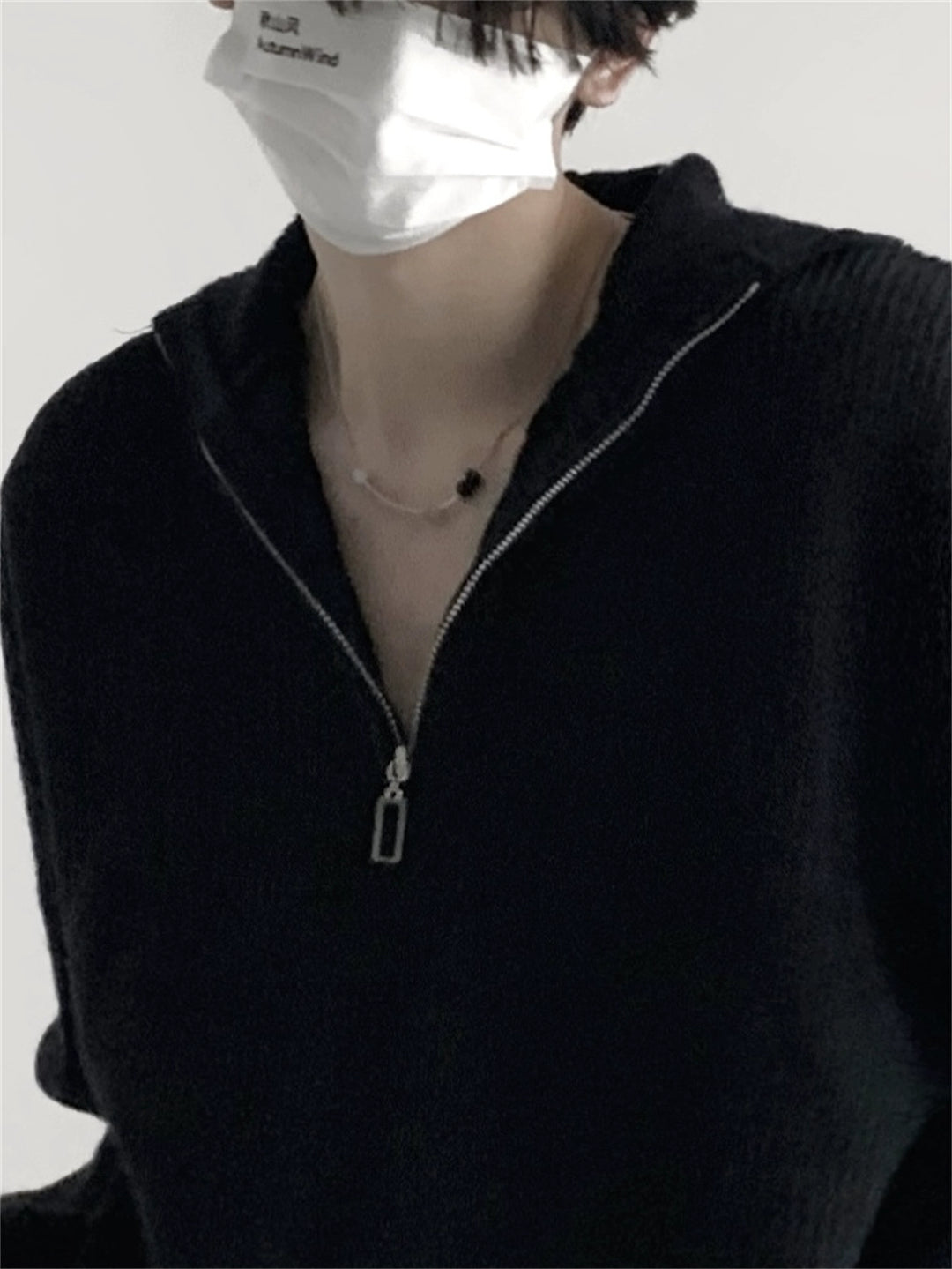 Minimalist Mercury Notes Pendant Necklace