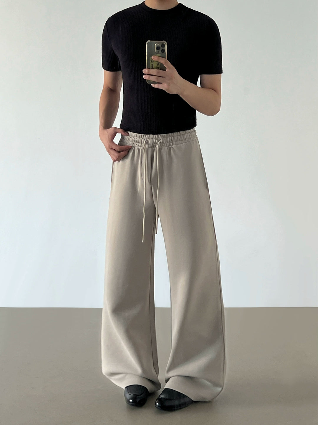 Modal  Straight Drape Pants