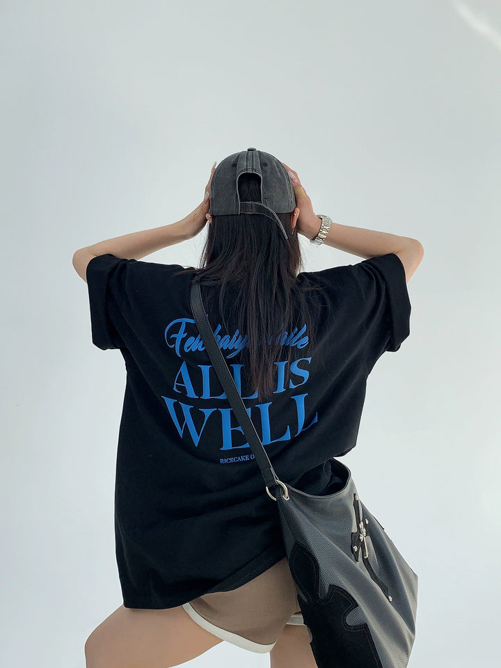 Cotton Casual Short Sleeve Graphic T-shirt