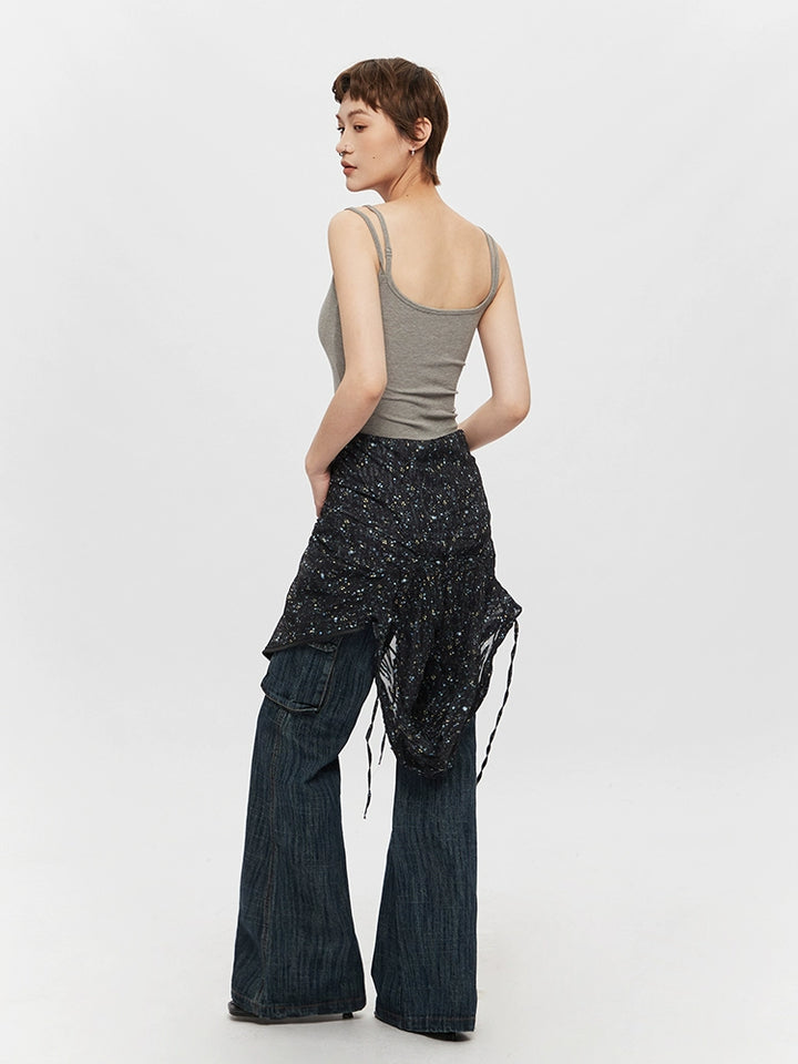 Double Strap Slim Fit Camisole Tank
