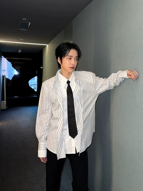 Striped Long Sleeve Shirt