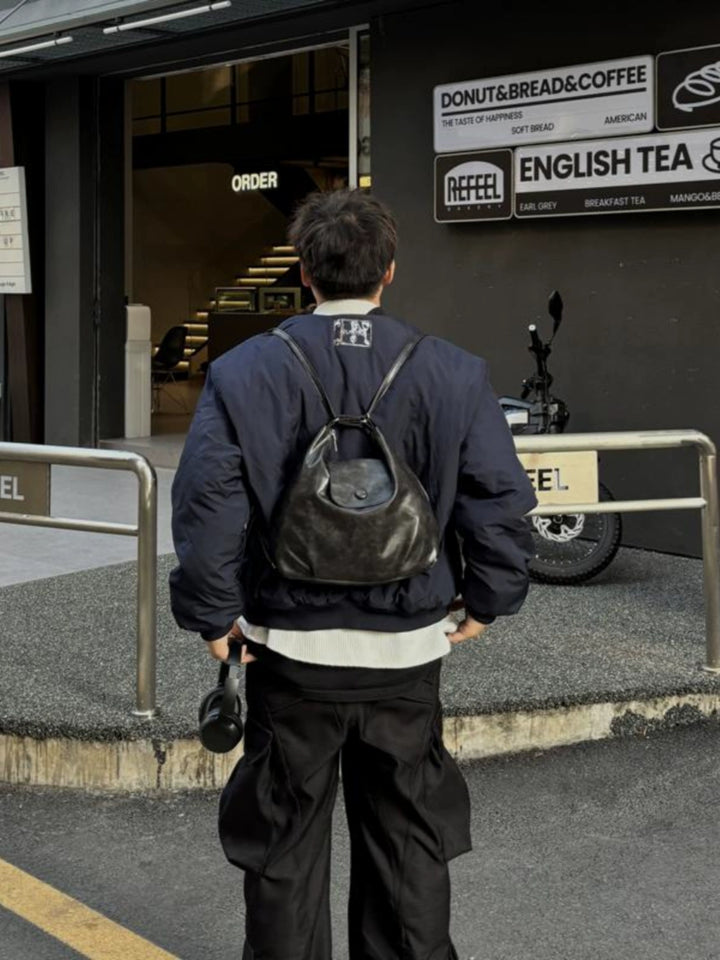 Large-Capacity Multifunctional Shoulder Bag