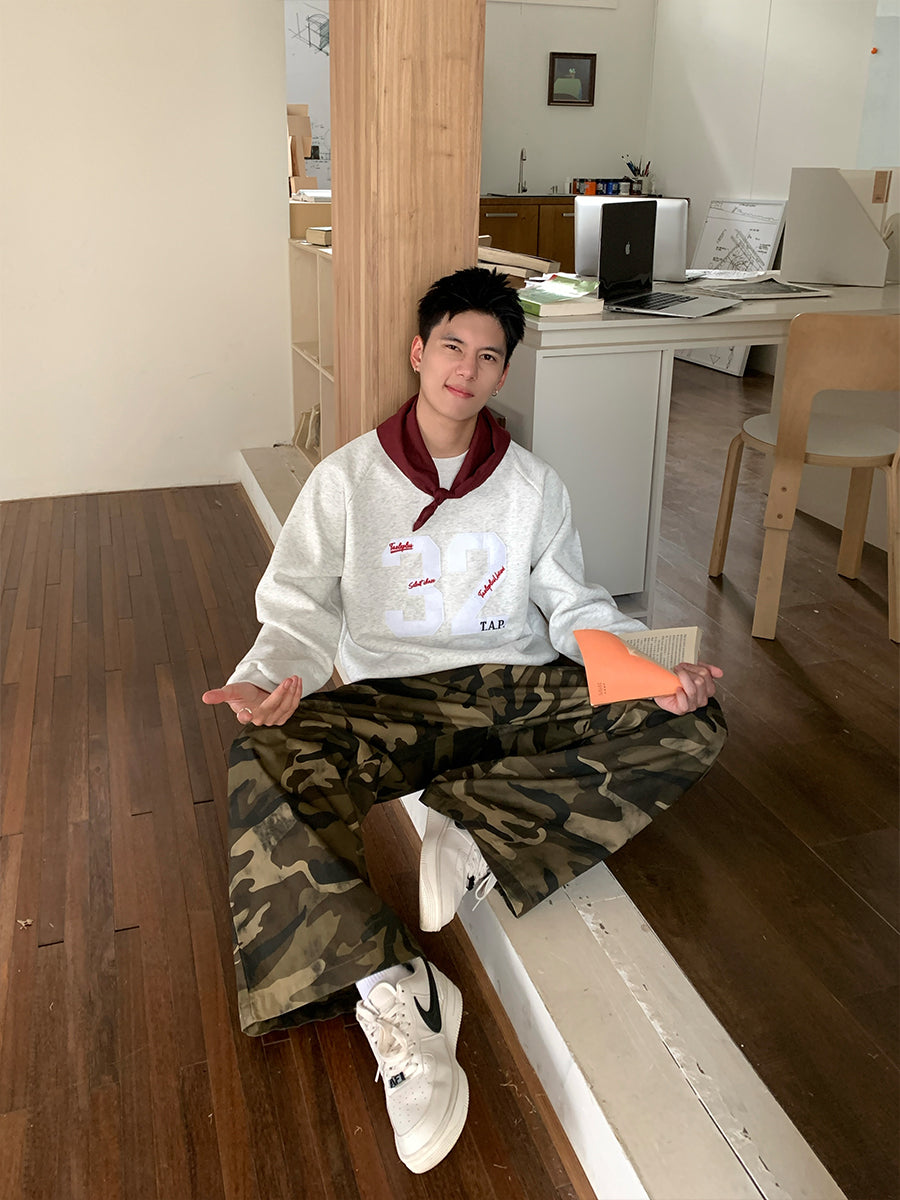 Graphic Long-Sleeve Sweatshirt