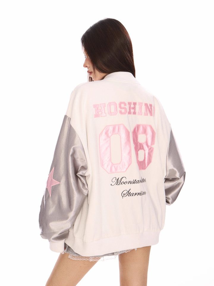 Embroidered Baseball Jacket