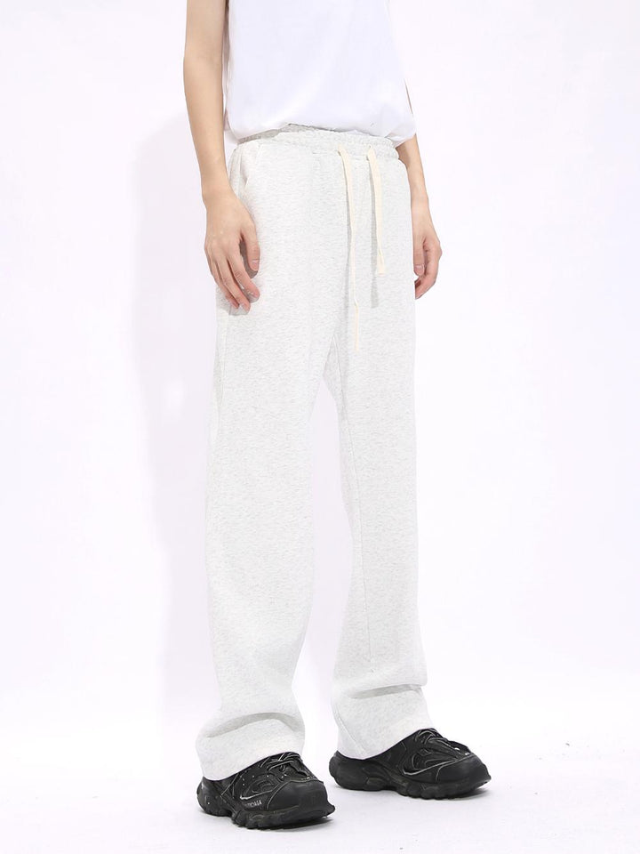 Pantalons décontractés évasés avec cordon de serrage élastique 