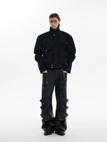 Multi-Pocket Workwear Jacket