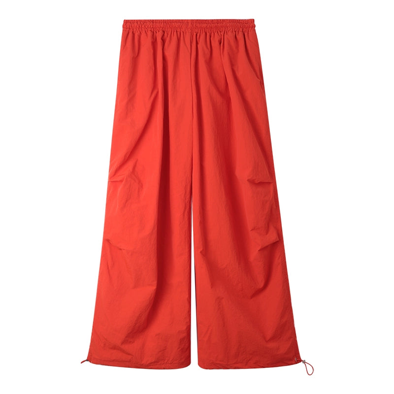 Pleated Casual Wide-Leg Loose Pants