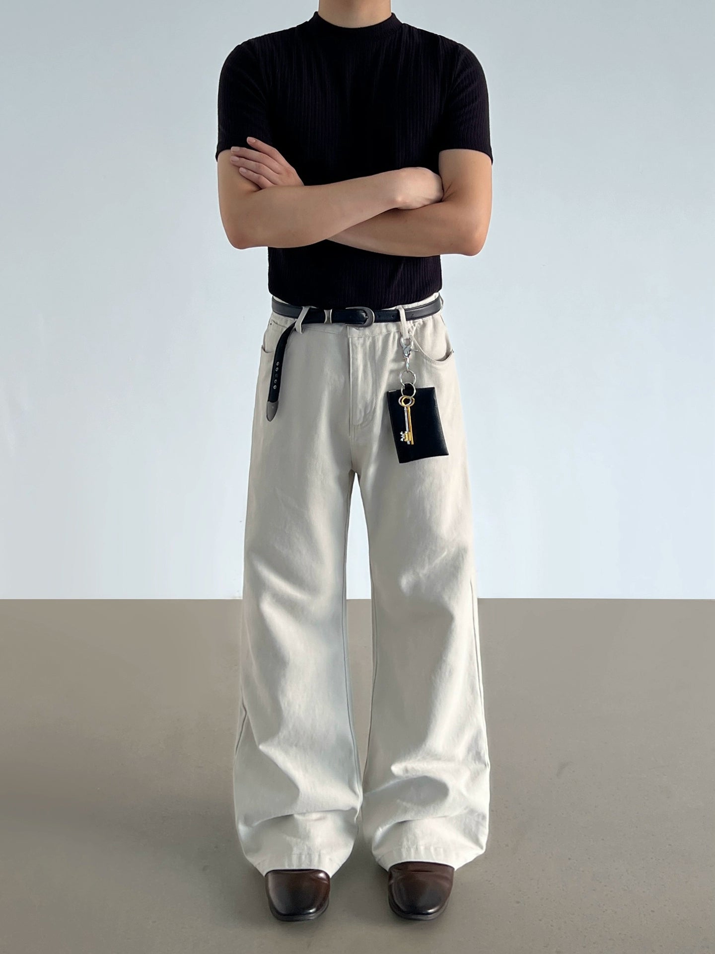 Flared A-line Loose Pants